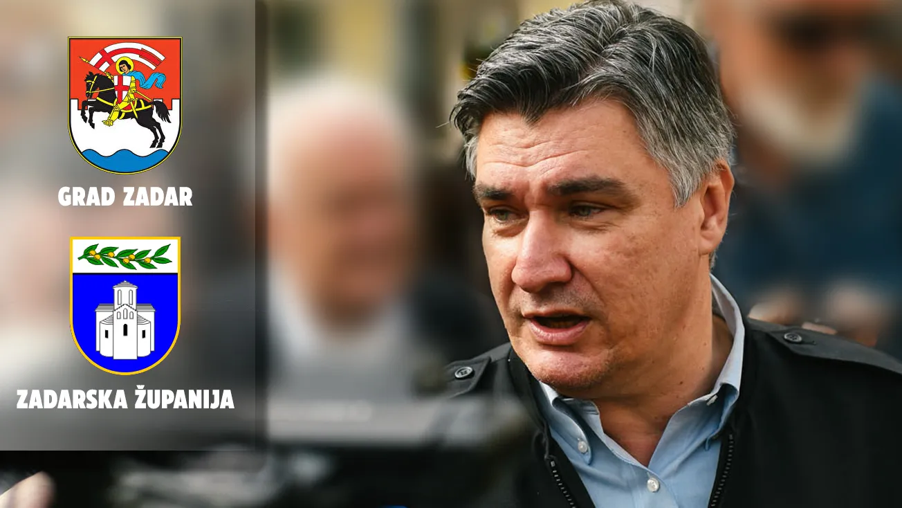 URUŠILA SE "UTVRDA HDZ-a": Milanović brutalno pregazio Primorca u Zadru i Zadarskoj županiji