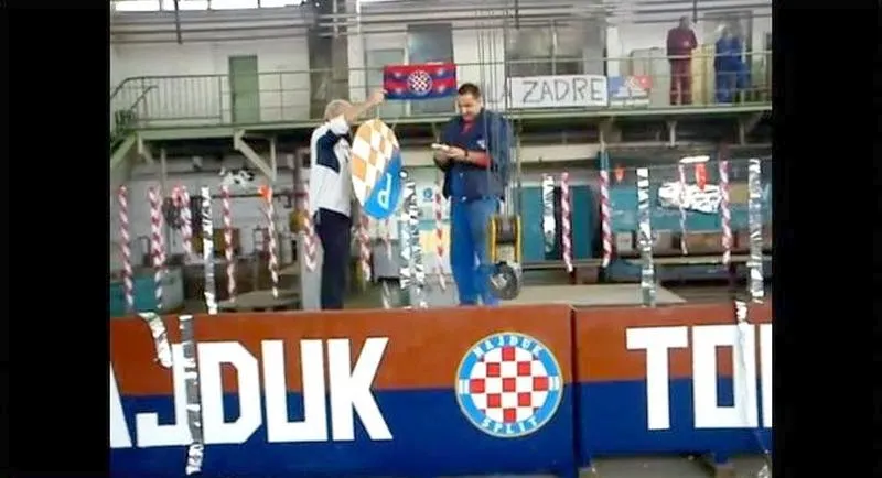 VIDEO – ‘Fala Zadre’: Ovako se u Brodotrogiru proslavio rasplet Kupa