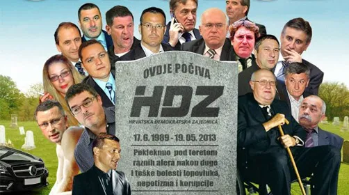 FOTO “Poziv na sprovod zadarskog HDZ-a” kruži društvenim mrežama