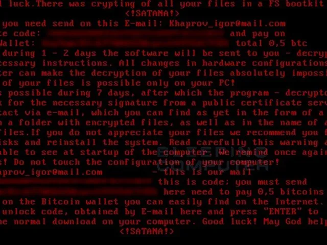 Ransomware zaključava boot sektore diskova