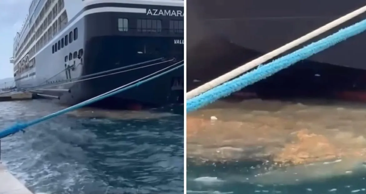 Kruzer Azamara Journey ispustio je u more u Zadru ogromnu količinu fekalija, Lučka uprava laže da se to nije dogodilo